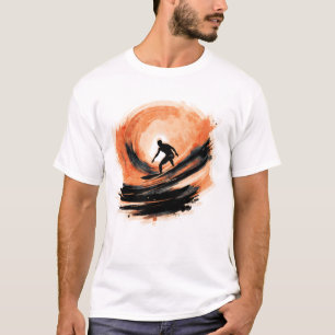 Camiseta Abstrato Surfer