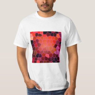 Camiseta Abstrato Vermelho
