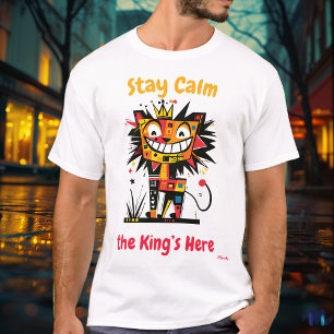 Camiseta Abstrato Vibrant Lion King T-Shirt