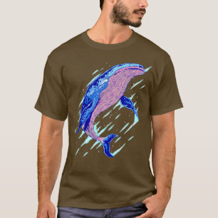 Camiseta Abstrato Wild Whale