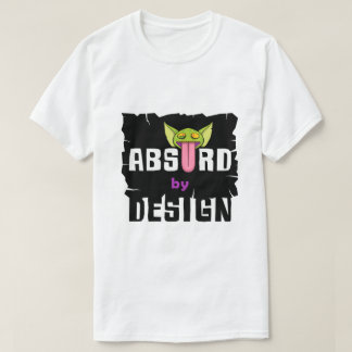 Camiseta Absurdo pelo logotipo do design