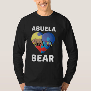 Camiseta Abuela Bear World Autism Awarse Family Avó