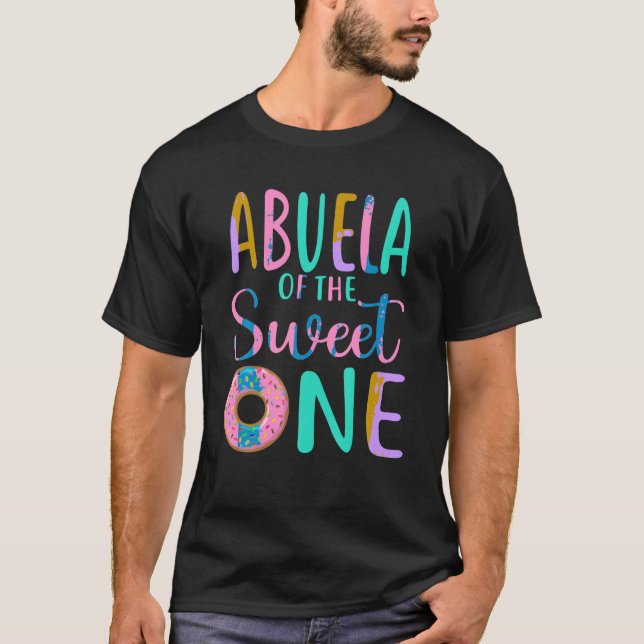 Camiseta Abuela da vovó primeiro aniversario (Frente)