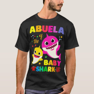 Camiseta Abuela Do Tubarão-Bebê Abuela