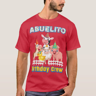 Camiseta Abuelito Dos Animais Da Exploração Agrícola Da Tri