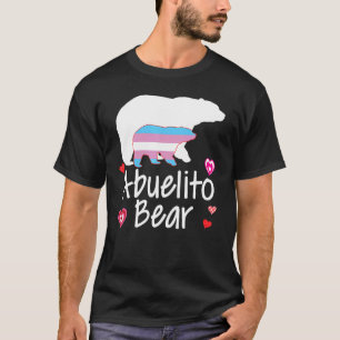 Camiseta Abuelito Lgbt Urso Transgênero Rainbow Lgbt Gay Le