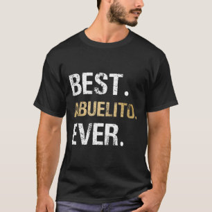 Camiseta Abuelito Sempre Presente Gráfico Da Gran Da Avô