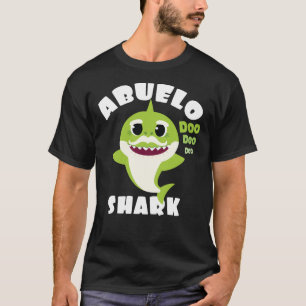 Camiseta Abuelo Tubarão-Presente Fresco-Design