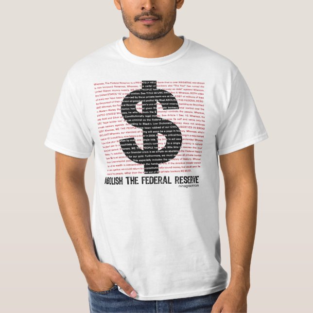 Camiseta Abula Federal Reserve 2,0 (Frente)