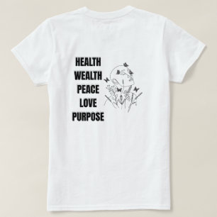 Camiseta ABUNDANCE Bold Urban Streetwear