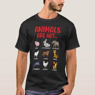 Camiseta Abuso De Animais Ativo Em Matéria De Direitos Dos 