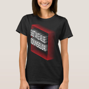 Camiseta Abuso de Substância Abuso Apreciação de Cargo do C