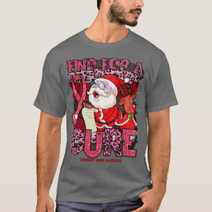 Camiseta Abuso de substâncias Sensibilização o natal leopar