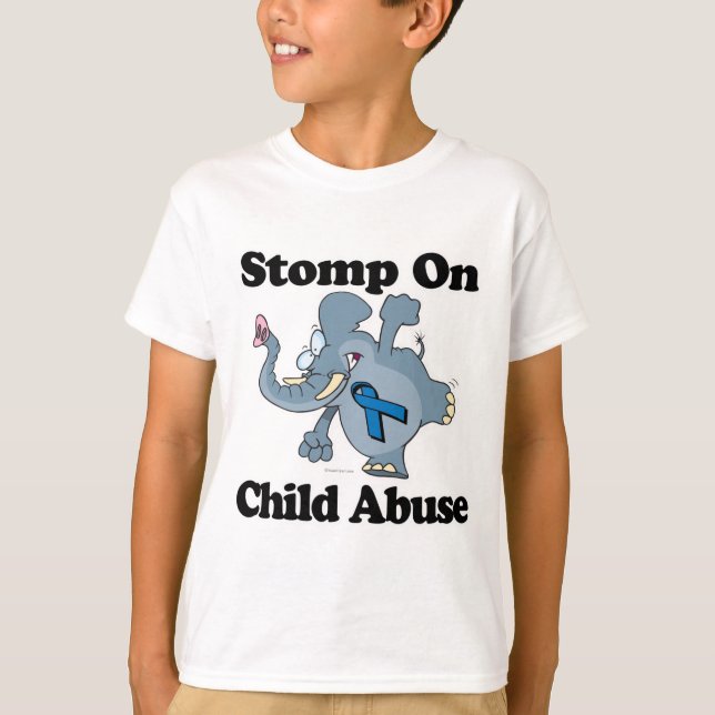 Camiseta Abuso Infantil (Frente)