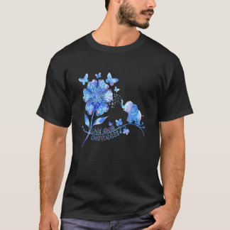 Camiseta ABUSO INFANTIL Conscientização Girassol Fita Azul 