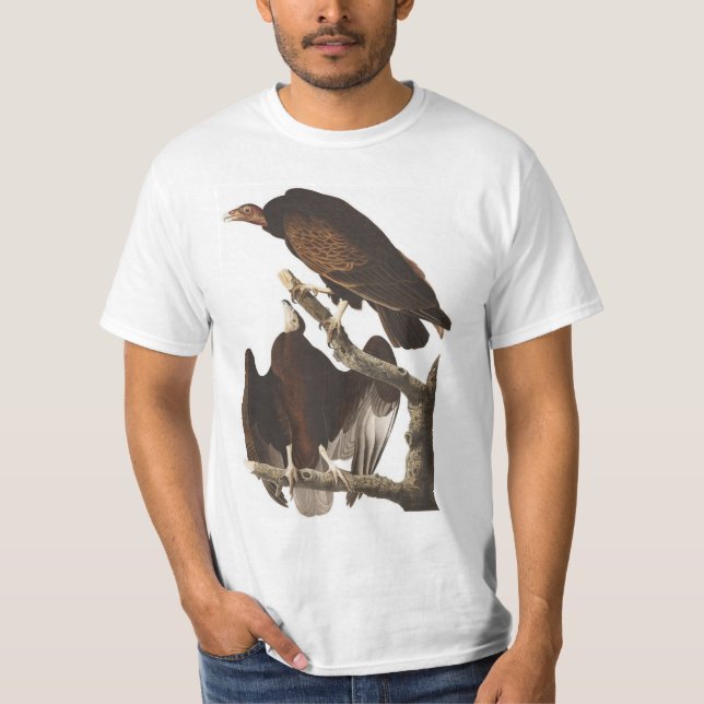Camiseta Abutre de turquia de Audubon (Frente)