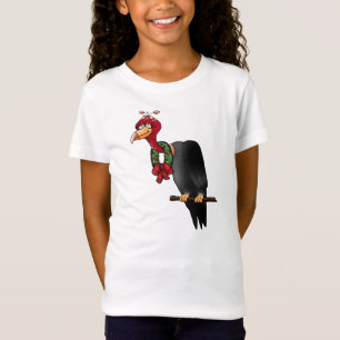 Camiseta Abutre dos desenhos animados do Natal