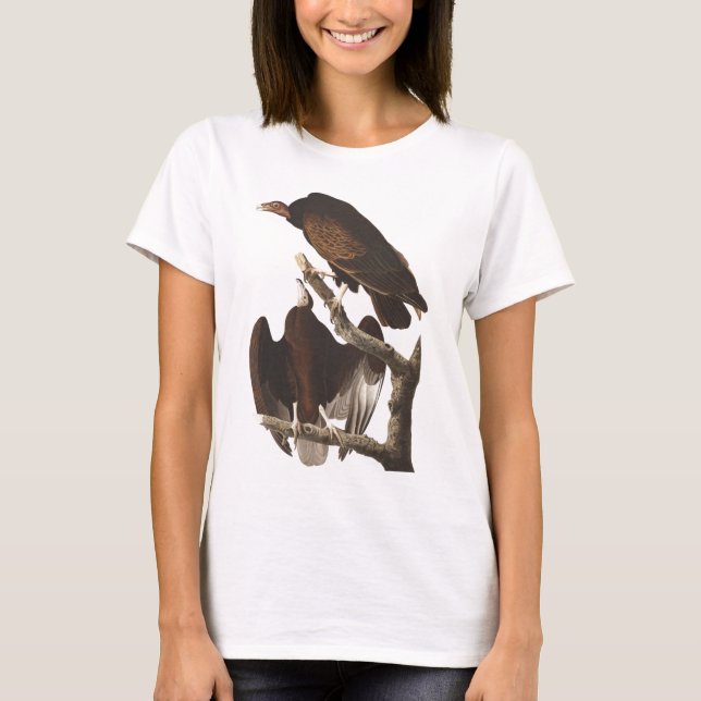 Camiseta Abutre turco de Audubon (Frente)