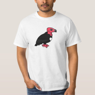 Camiseta abutre Vermelho-dirigido