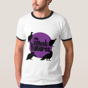 Camiseta abutres de veludo