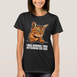 Camiseta Abyssinian kitten  Abyssinian mom  Abyssinian dad 