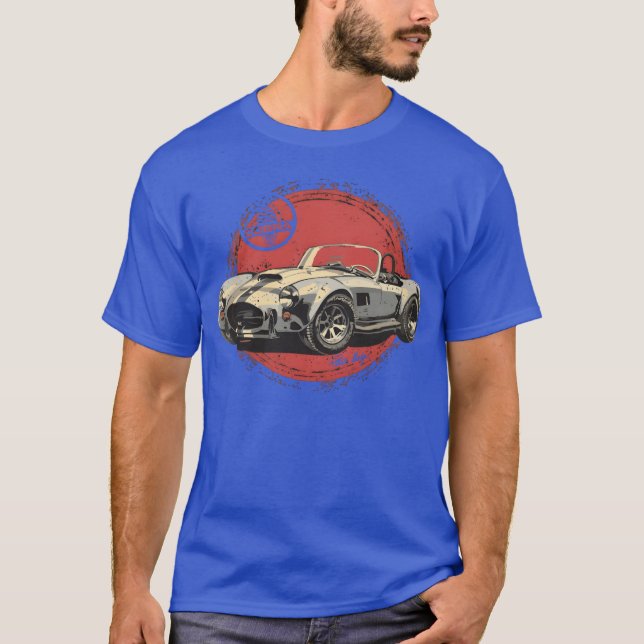Camiseta AC Cobra Sun Gift sports car Shelby funny (Frente)