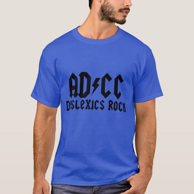 Camiseta AC/DC engraçado (Frente)