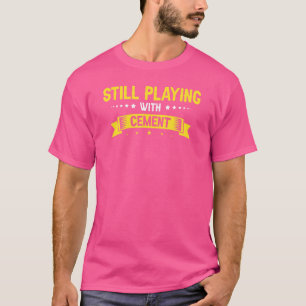 Camiseta Acabador de Concreto Masculino Para Trabalhador de