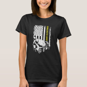 Camiseta Acabador De Concreto Masculino Para Trabalhador De
