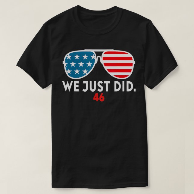 Camiseta Acabamos de fazer 46 gráficos (Frente do Design)