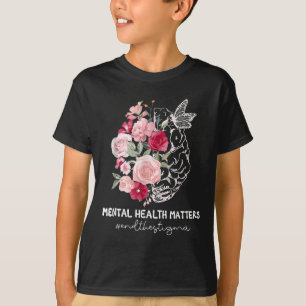 Camiseta Acabar Com A Saúde Mental Estigma S Sensibilização