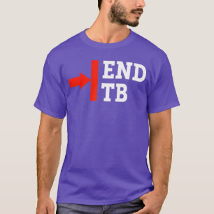 Camiseta Acabar com a TB Dia Mundial da Tuberculose Conscie