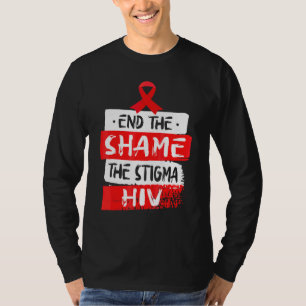 Camiseta Acabar Com A Vergonha O Estigma Mês De Conscientiz