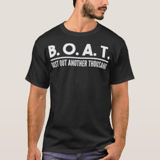 Camiseta Acabar Com Mais Mil Barcos De Barco Engraçados
