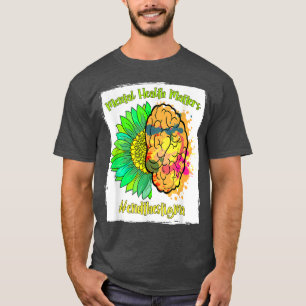 Camiseta Acabar Com O Estigma A Saúde Mental Importa Consci