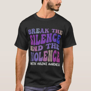 Camiseta Acabar Com O Grupo De Consciência Da Violência Dom