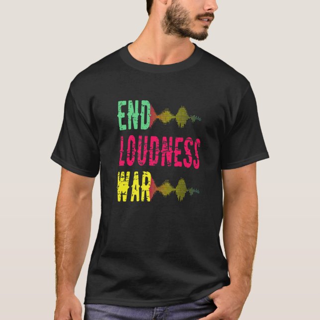 Camiseta Acabar com o Loudness Home Studio Gravando o Beatm (Frente)