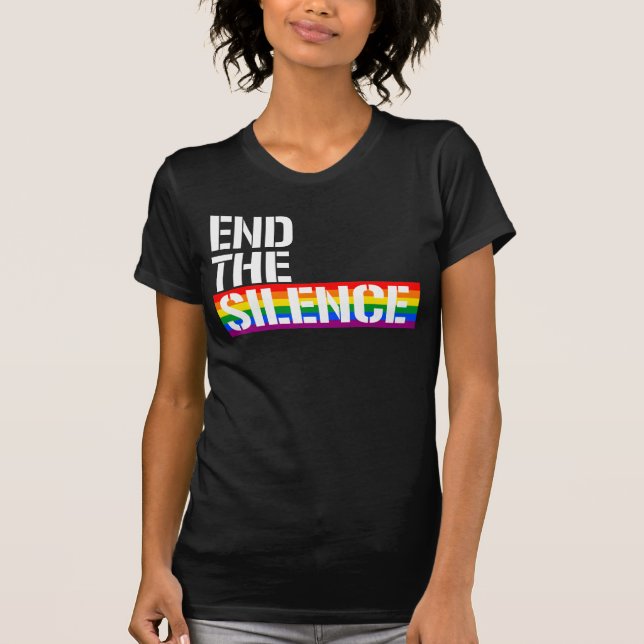 Camiseta Acabar com o Silêncio (Frente)