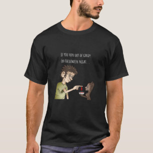 Camiseta Acabar os doces de Trick or Treat
