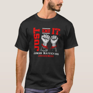 Camiseta Acabe Com Ele Consciencialização do Tráfico de Ser
