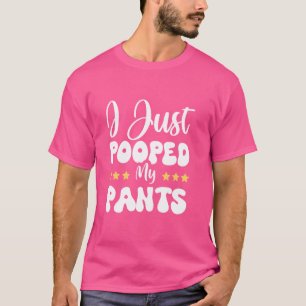 Camiseta Acabei De Apontar Minhas Calças
