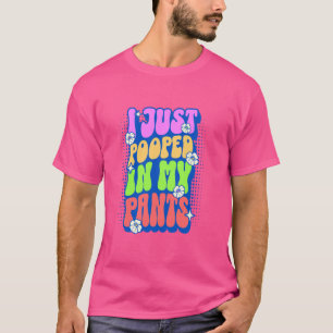 Camiseta Acabei De Colocar As Minhas Calças, Retron Engraça
