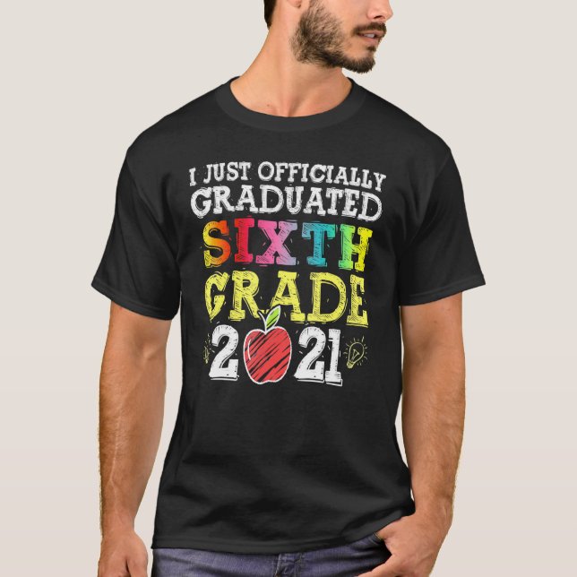 Camiseta Acabei De Me Formar Na Classe De Graduação Do Sext (Frente)