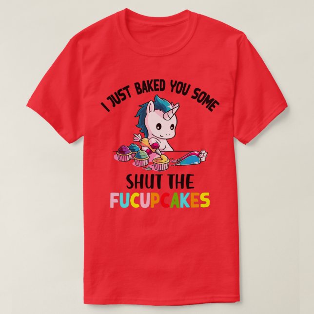 Camiseta Acabei De Te Fazer Calar Os Fucupcakes (Frente do Design)