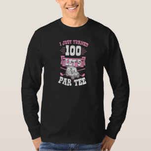 Camiseta Acabei De Virar 100 Carrinho De Golfe De Vamos 100