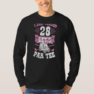 Camiseta Acabei De Virar 28 Carrinhos De Golfe De Vamos 28º