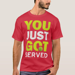 Camiseta Acabou De Ser Servida De Tênis Engraçado, Lover Sa