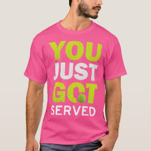 Camiseta Acabou De Ser Servida De Tênis Engraçado, Lover Sa