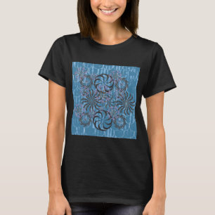 Camiseta Acácia Americana & Radiais da Primeira Flor da Pri