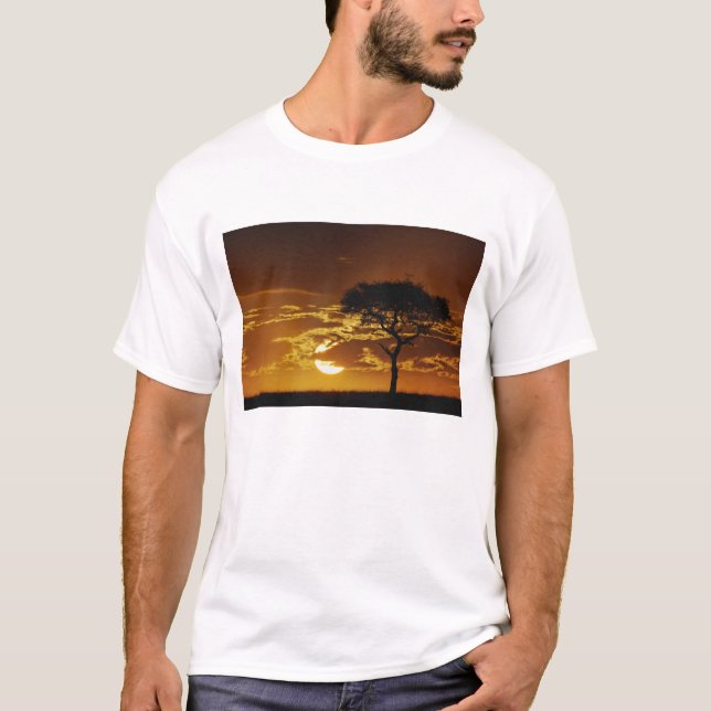 Camiseta Acácia-espinhosa, Acacia tortilis, (Frente)